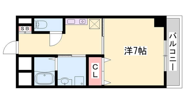 インタービレッジ東延末Ⅱの物件間取画像